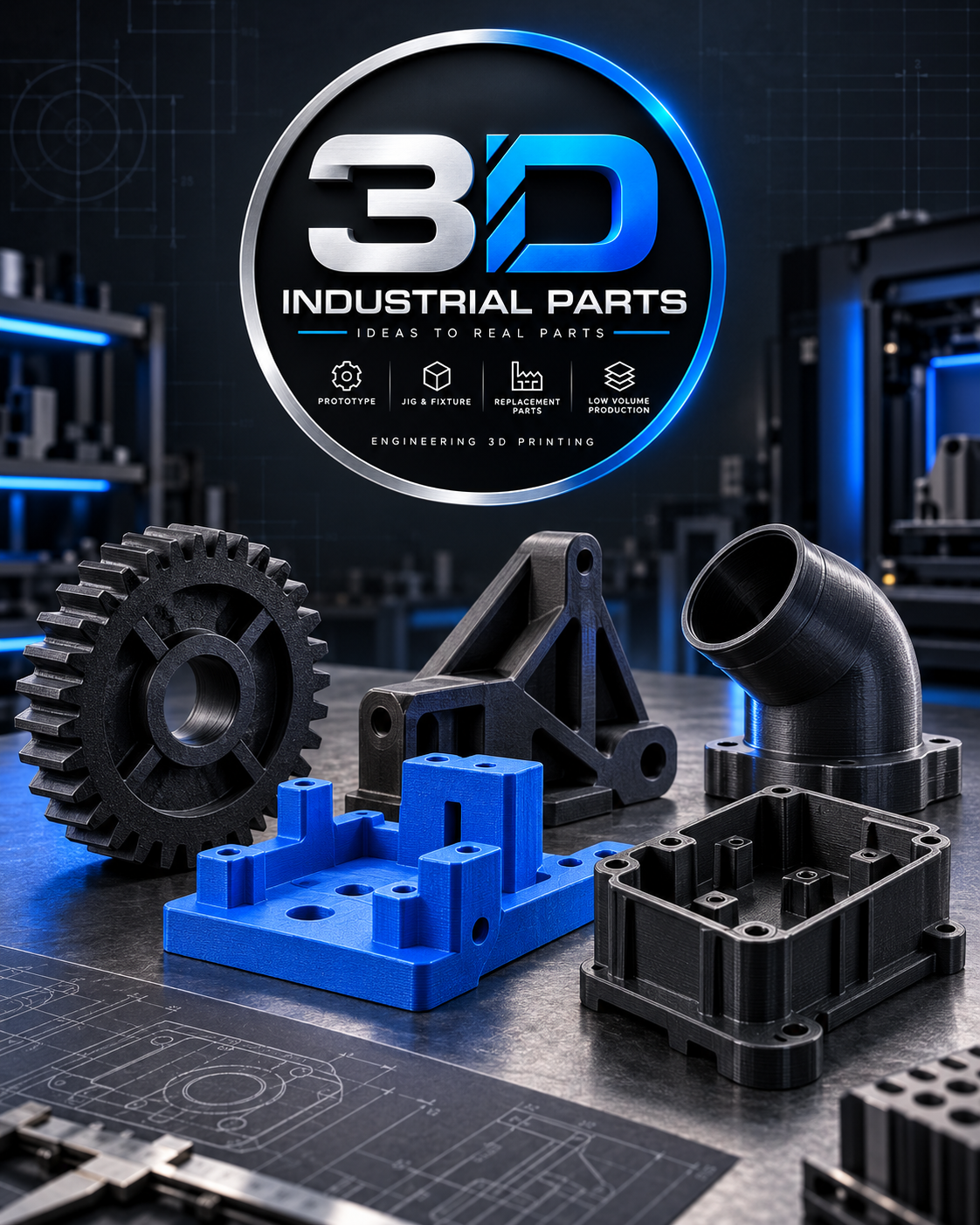 ชิ้นส่วน Functional Parts, Jig และ Prototype